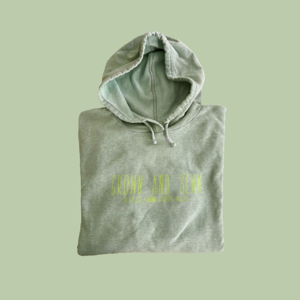 ‘GROWN AND SEWN’ NORTH FACE HOODIE